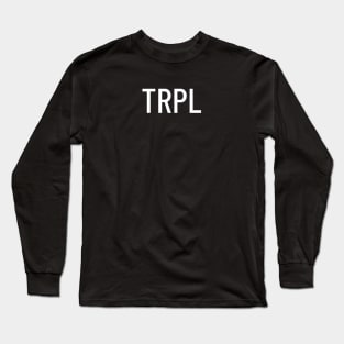 "TPG" TriplePar Golf shirt Long Sleeve T-Shirt